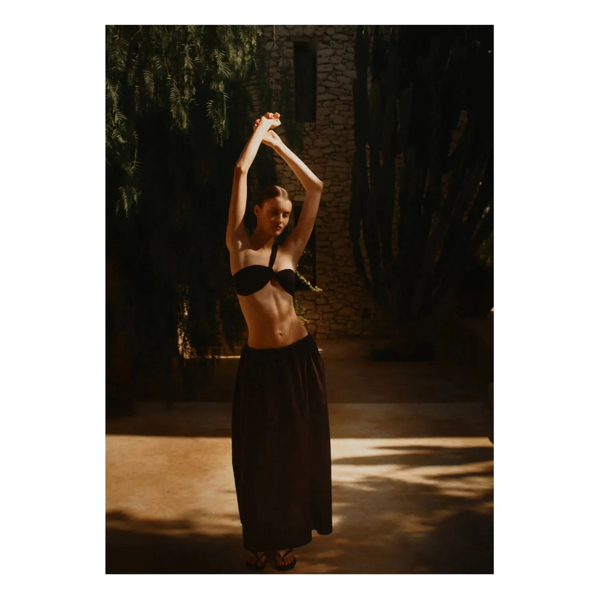 Vanessa Sposi - Poplin Skirt | Black