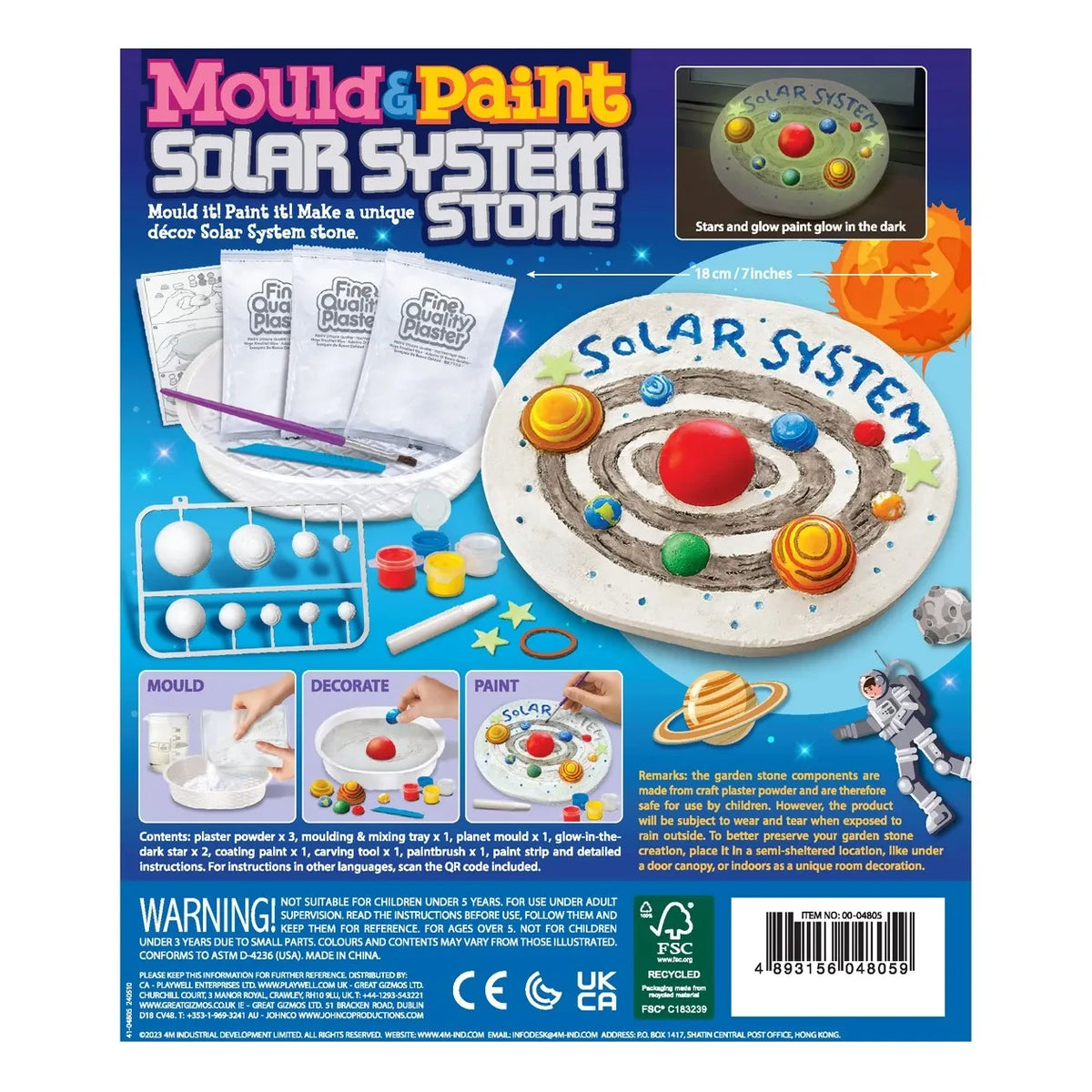 4M - Rock Casting Kit - Solar System