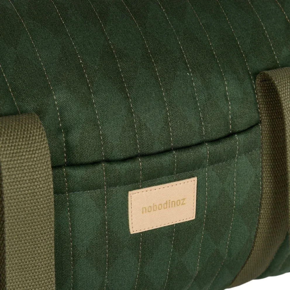 Nobodinoz - Hyde Park Diamonds Weekend Bag | Green
