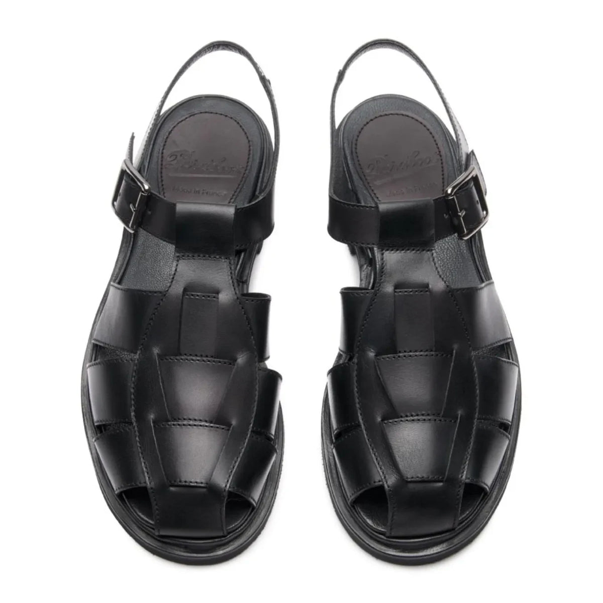 Paraboot - Iberis Smooth Sandals | Black