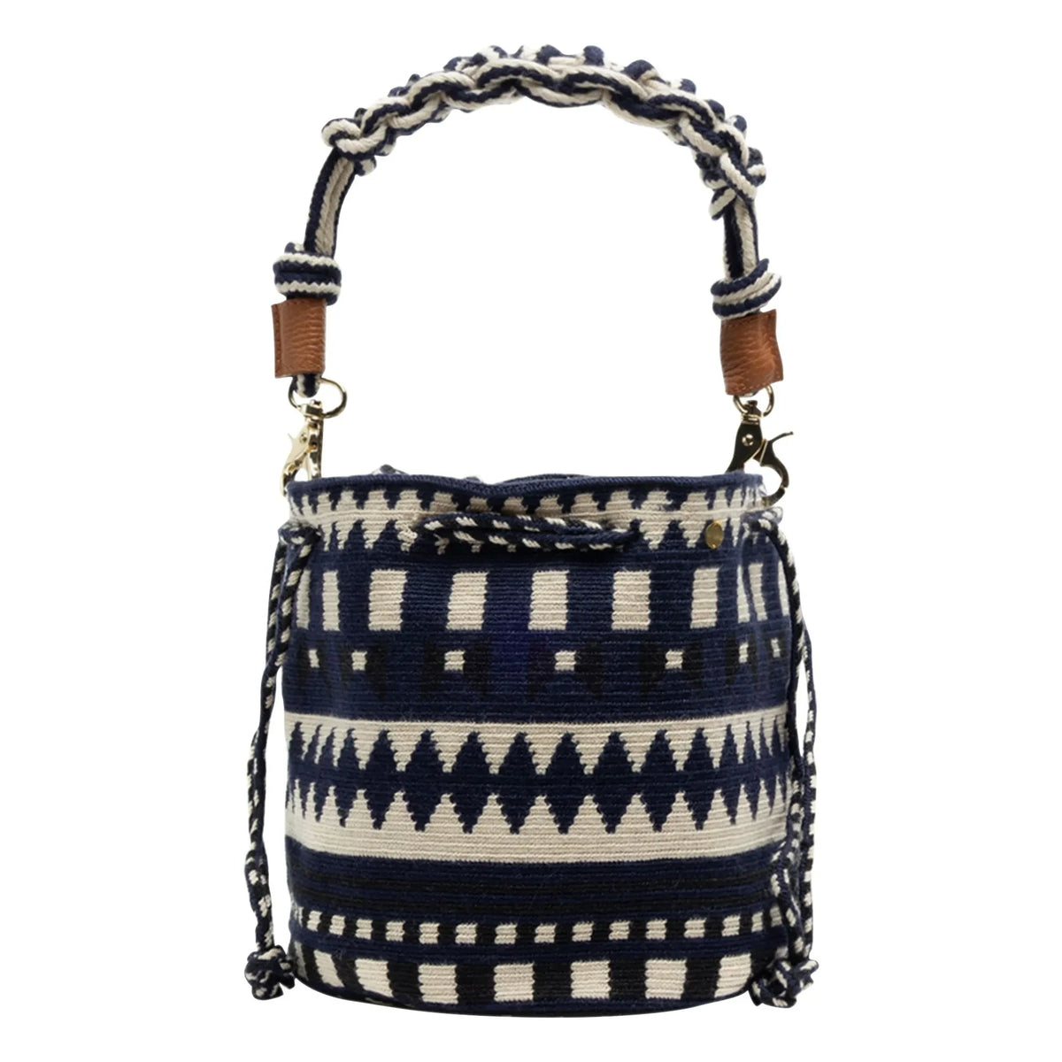 Guanabana - Mitra Macrame bag | Navy Blue