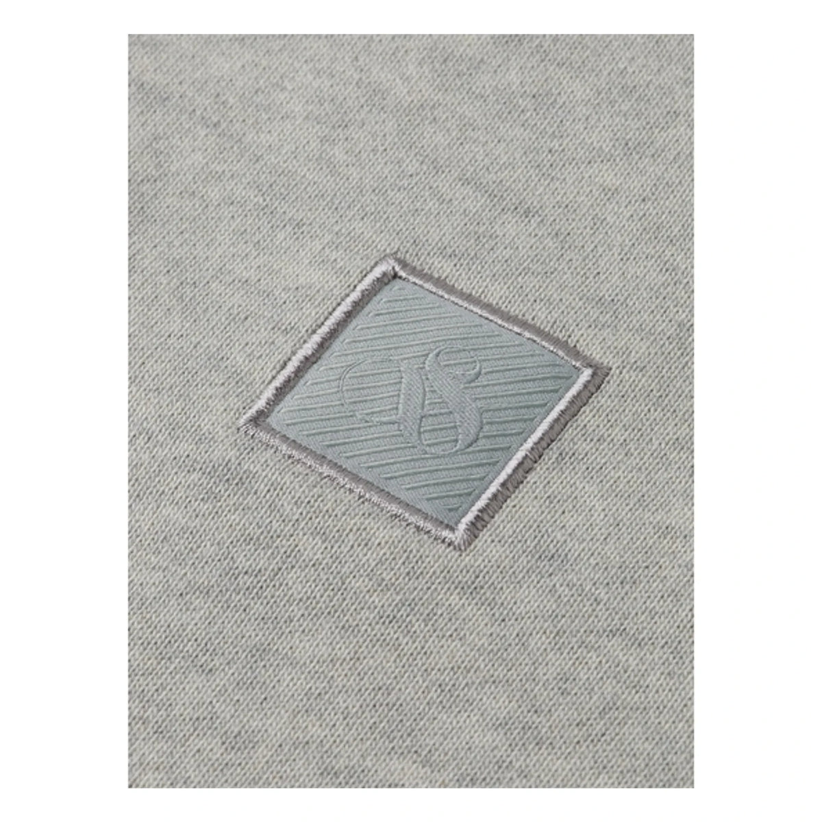 Scotch & Soda - Logo Patch Sweatshirt | Grey Melange