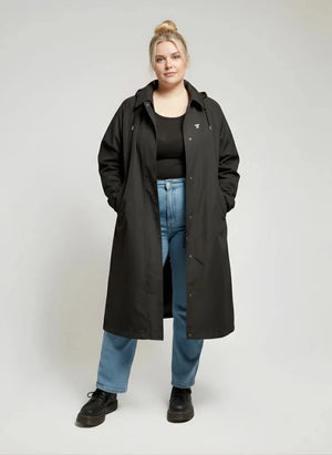 Fudoon - Waterproof Trench Coat | Black