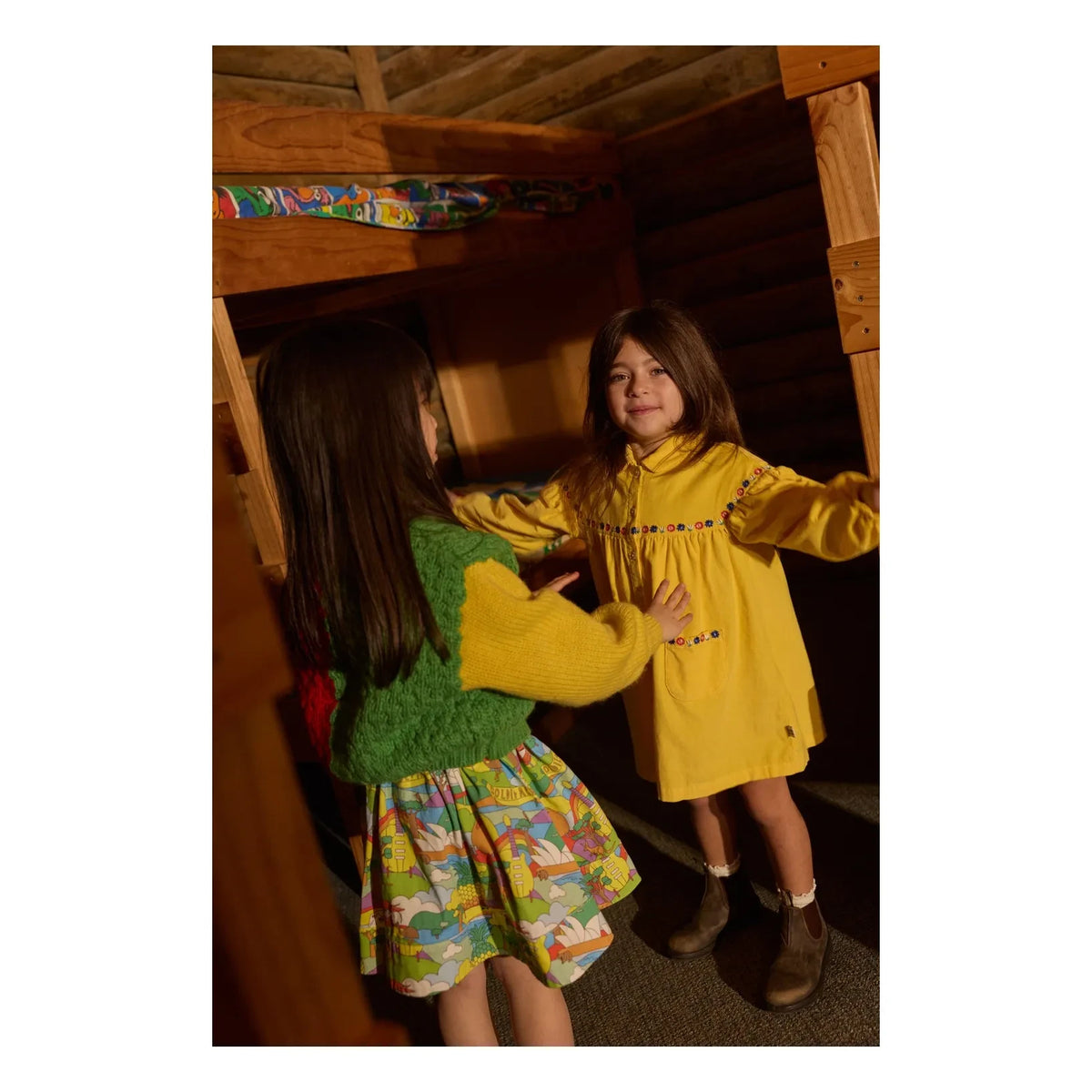 Goldie + Ace - Daisy Ruffled Dress | Yellow