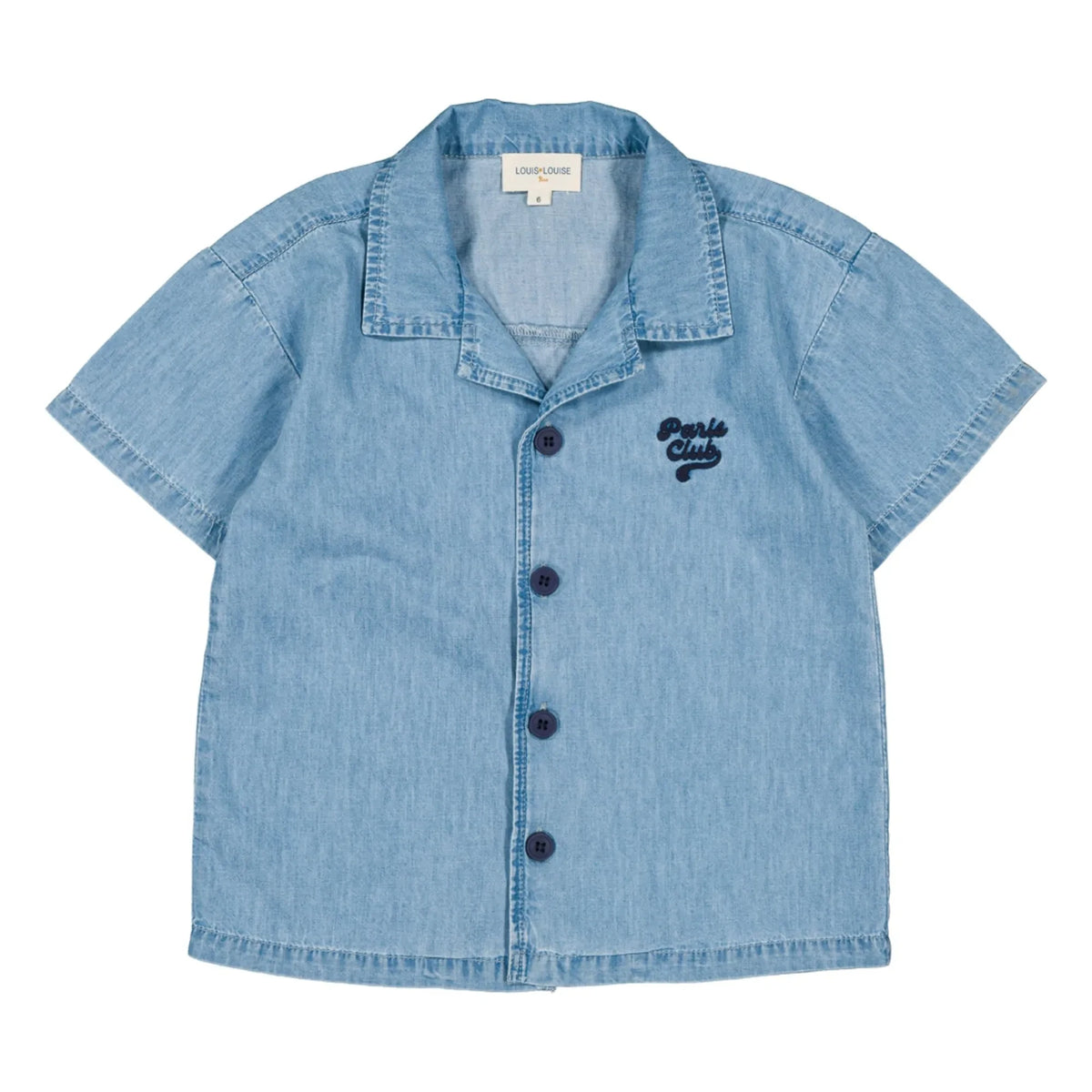 Louis Louise - Magnum Paris Club Chambray Shirt | Light Blue