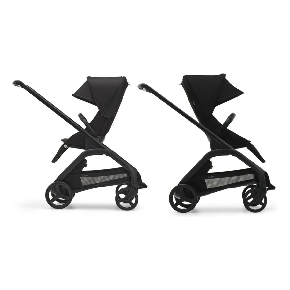 Bugaboo - Bugaboo Dragonfly City Baby Stroller Full Chassis Black | Black