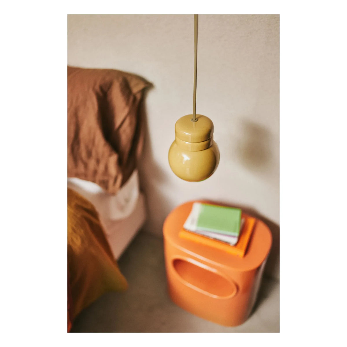 HKliving - Pendant Light Bulb | Mustard