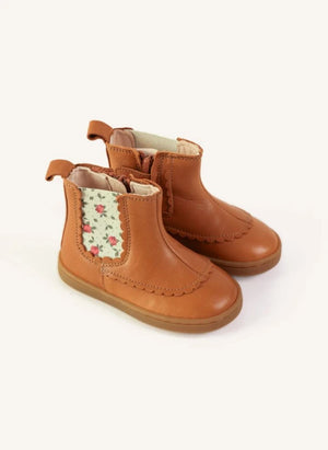 Lazare - Isaure Fleurs Boots | Caramel
