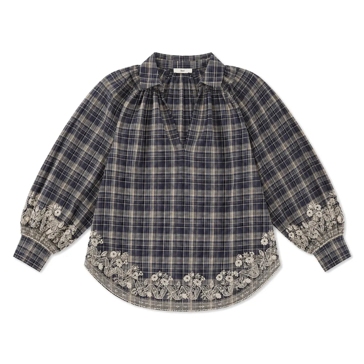 Hod - Isla Blouse | Navy