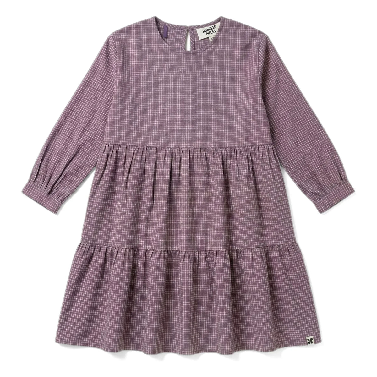 Hundred Pieces - Naya Checked Dress | Lavender
