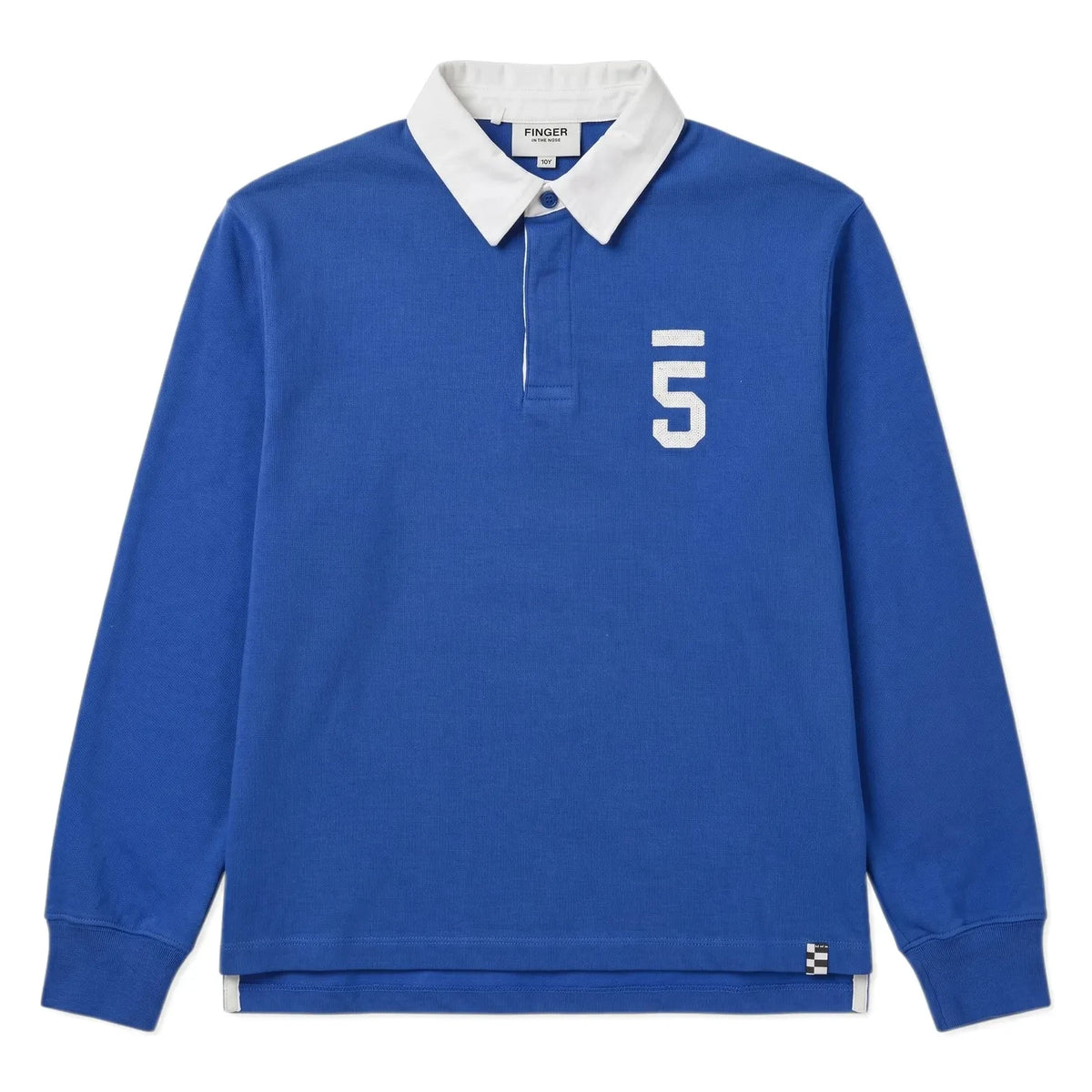 Finger in the nose - Ezra Polo T-shirt | Electric blue