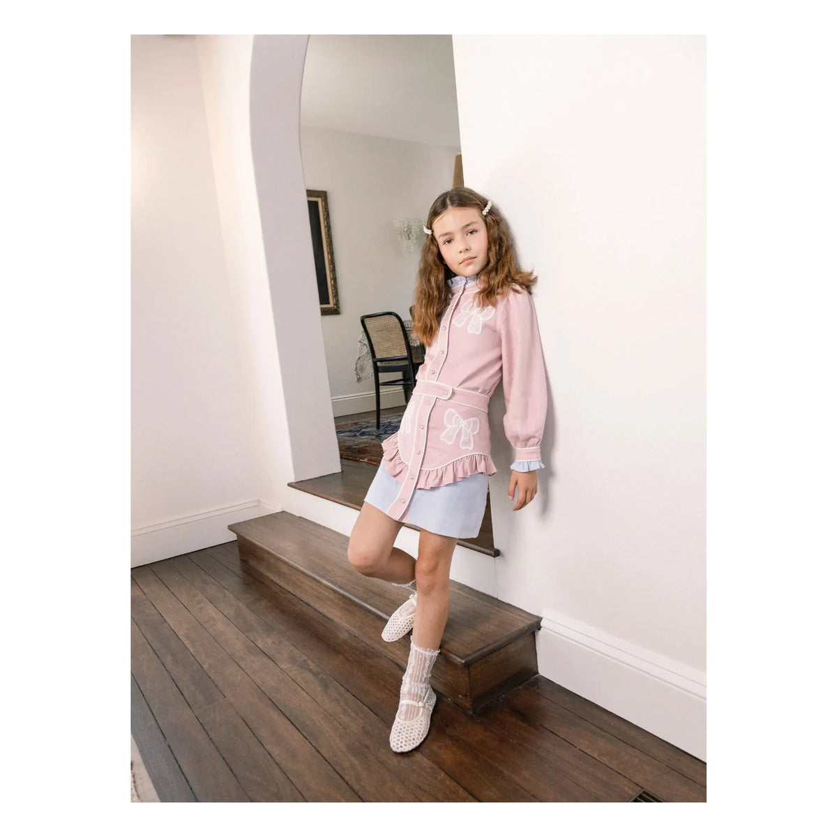 Tutu du Monde - Sweet Memory Blouse Knots | Pink