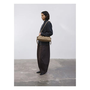 Olend - Dumpling Suede Bag | Light Brown