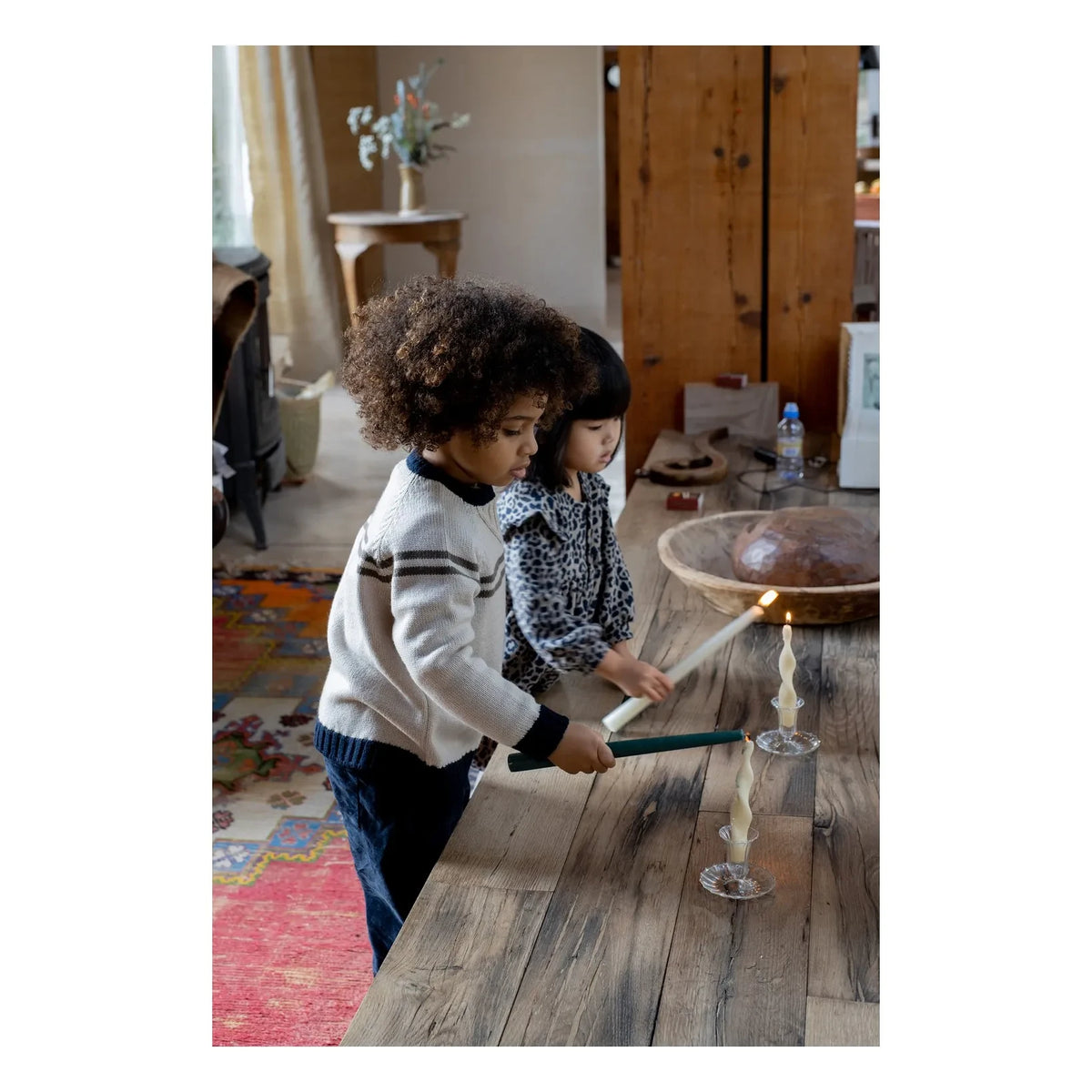 1+ in the family - Torino Merino Wool Sweater | Off-white