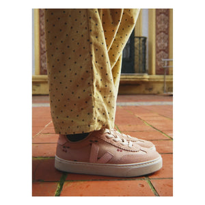 Veja - Small Volley Cerises Sneakers - Veja x Konges Slojd | Pink