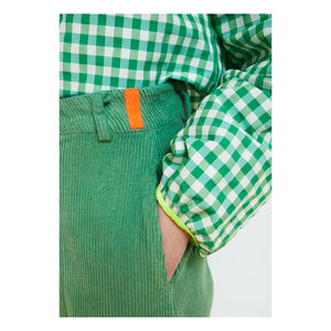 Dr Bloom - Dado Velvet Pants | Green