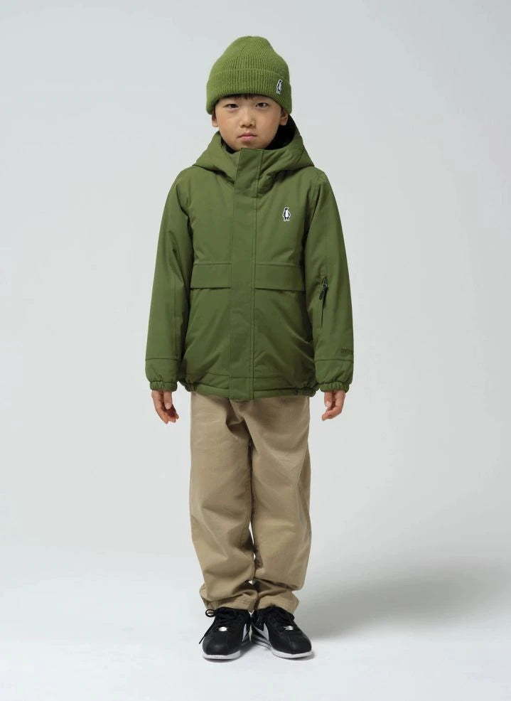 Gosoaky - Smooth Lion Waterproof Windbreaker | Green