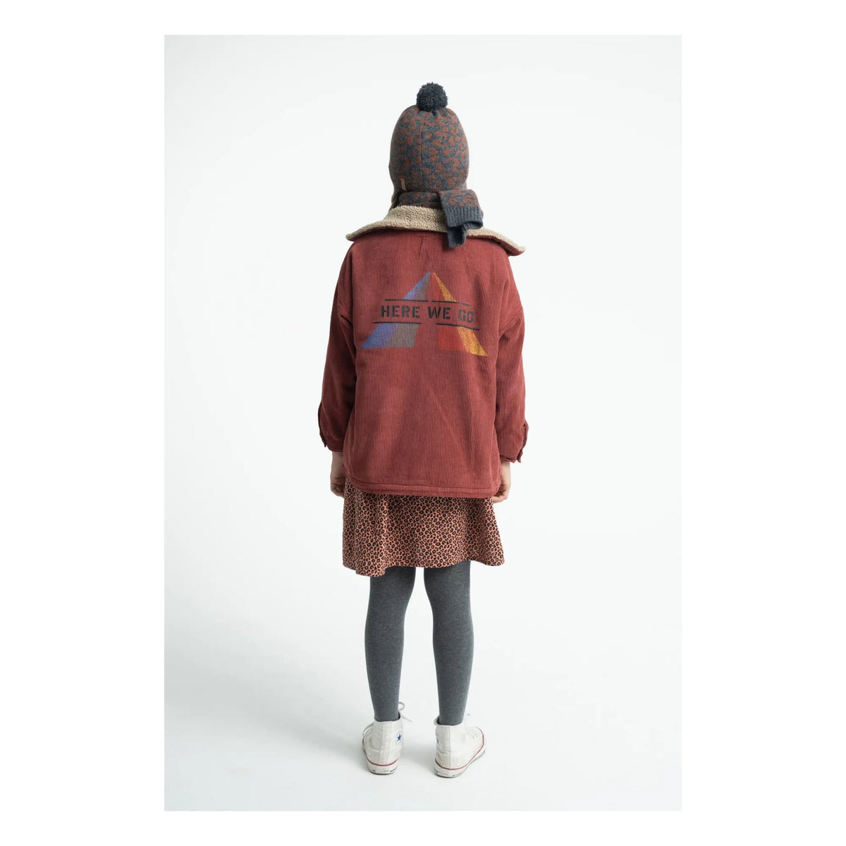 Piupiuchick - Here We Go Velvet Organic Cotton Jacket | Burgundy