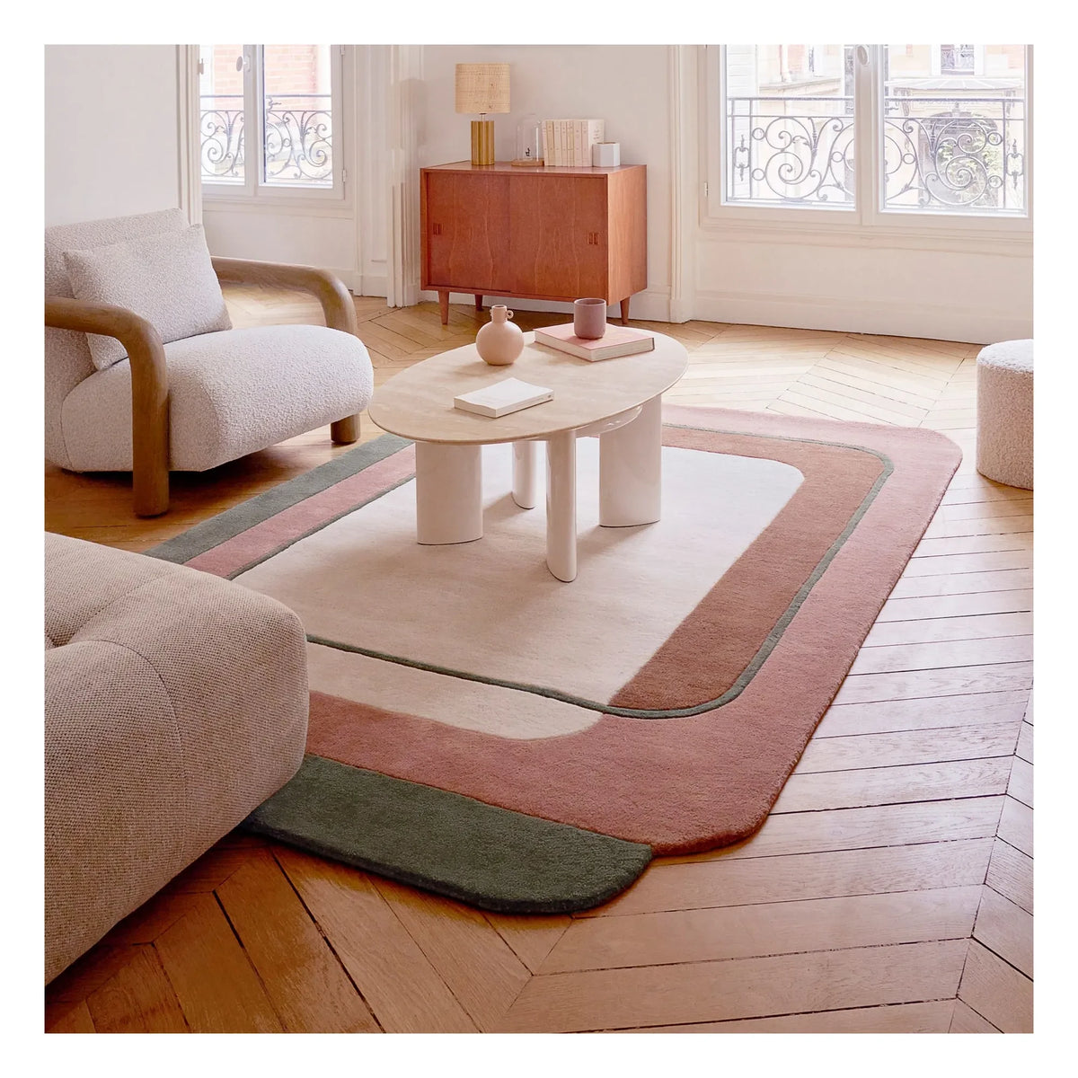 Edito - Echo Rug | Pink