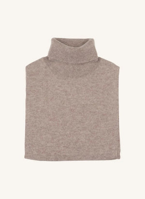 Holmm - Lou Cashmere Neck Warmer | Gray-brown