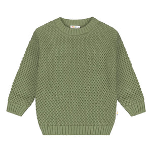 Yuki - Kyoto organic cotton sweater | Green
