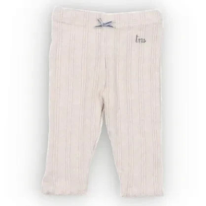 the new society - TNS Logo Bow Baby Leggings