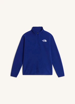 The North Face - Glacier Trucker Style Hoodie Fleece | Royal Blue