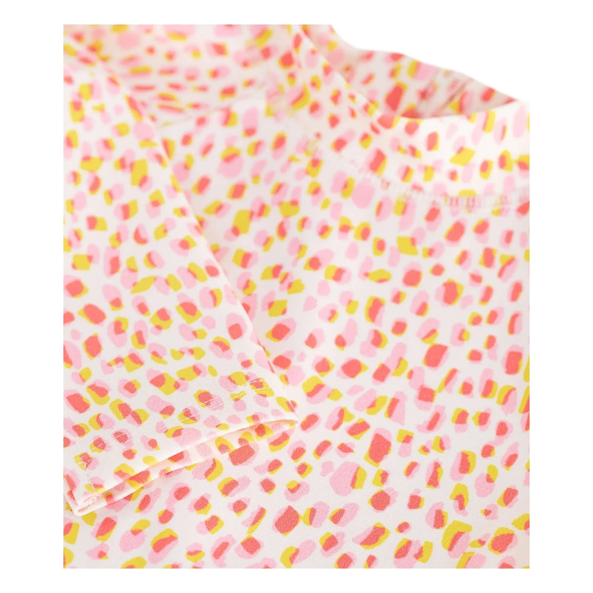Petit Bateau - Polka Dot Long Sleeve Swimsuit | Pink