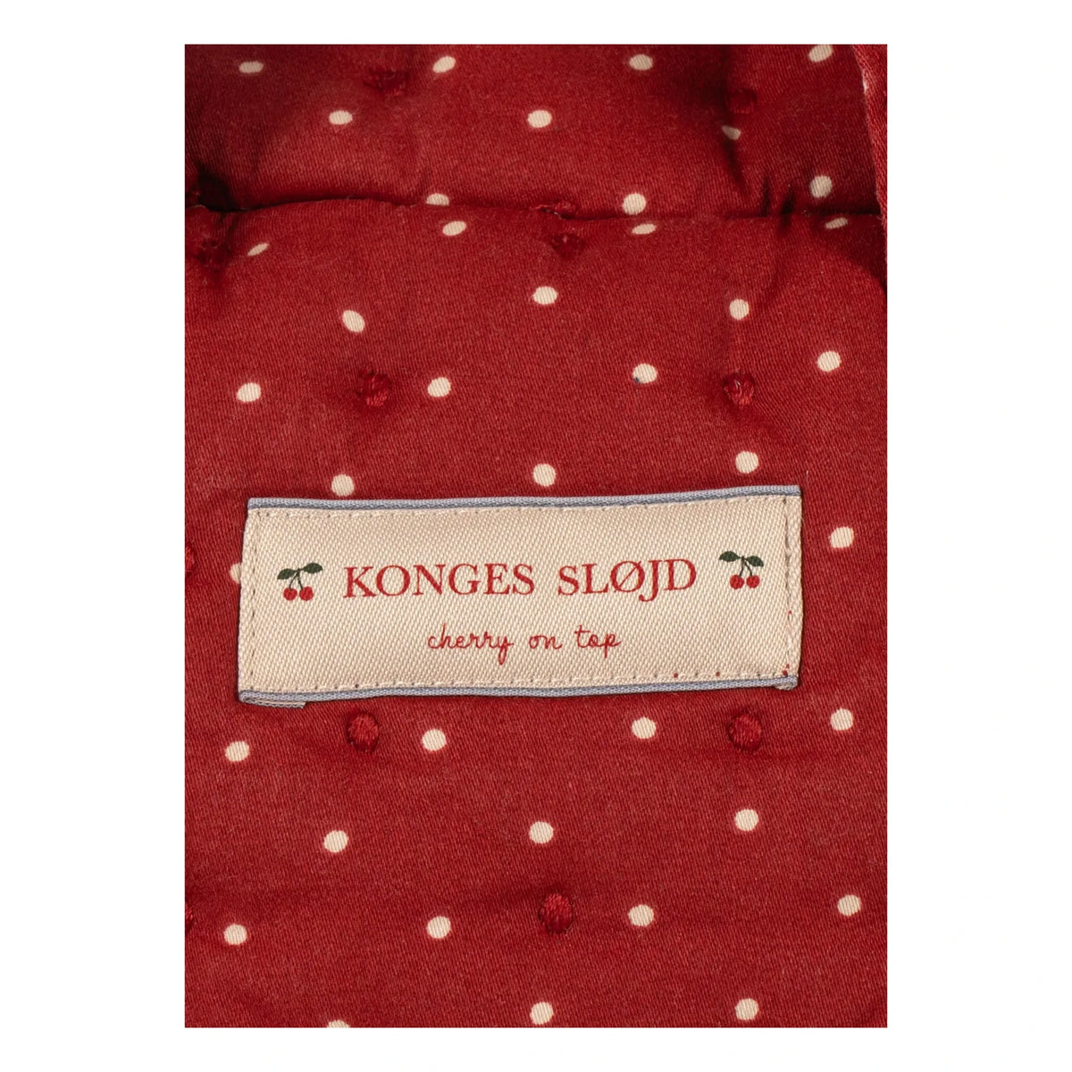 Konges Sløjd - Strawberry baby changing bag | Red