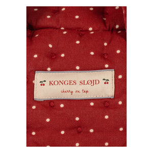 Konges Sløjd - Strawberry baby changing bag | Red