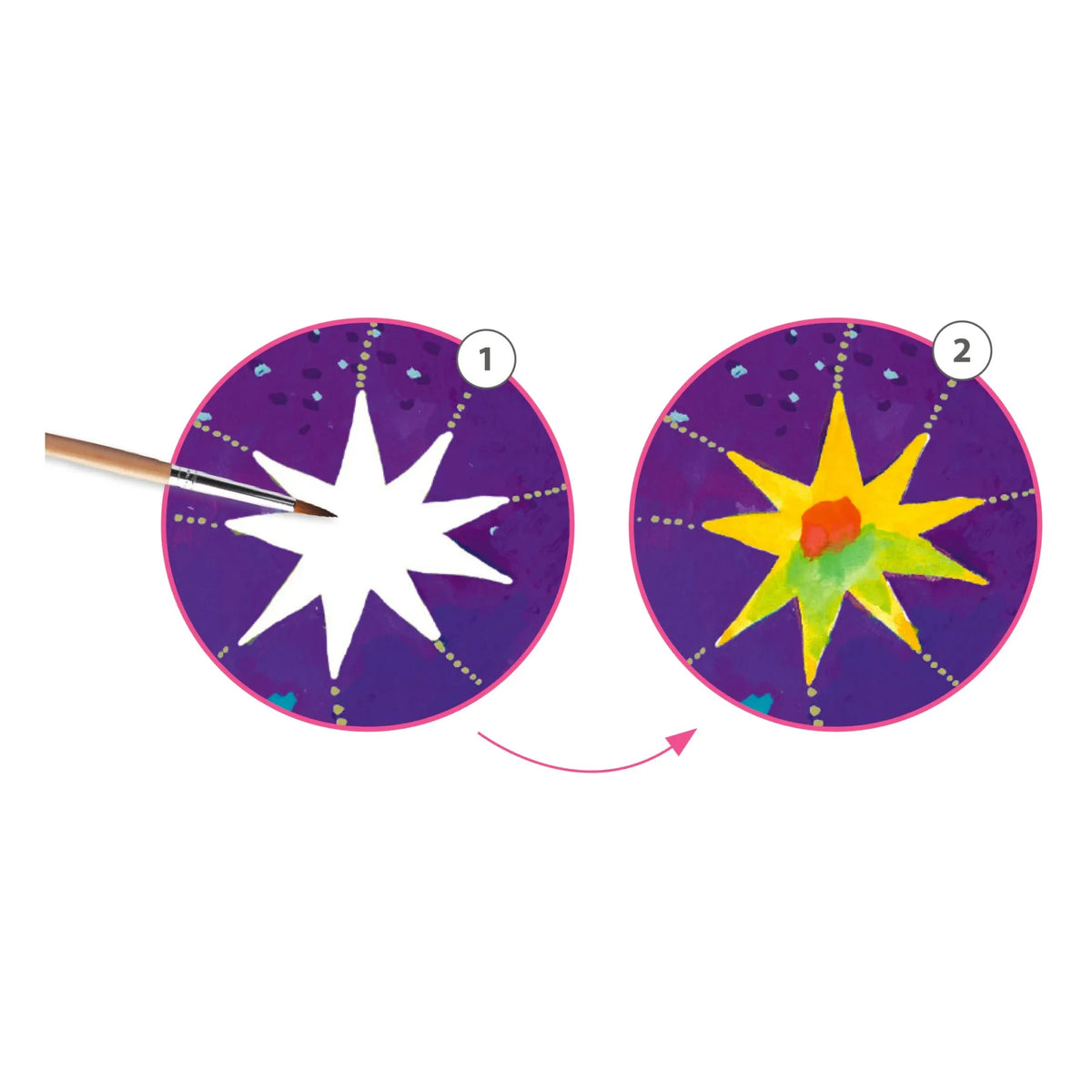 Djeco - Watercolor Activity Set