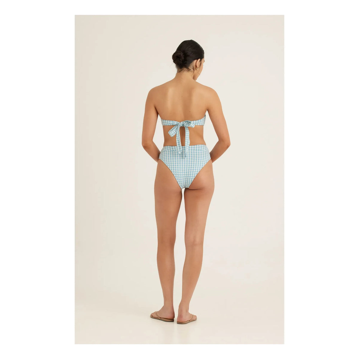 Peony - Vichy Mayo Bottom | Blue