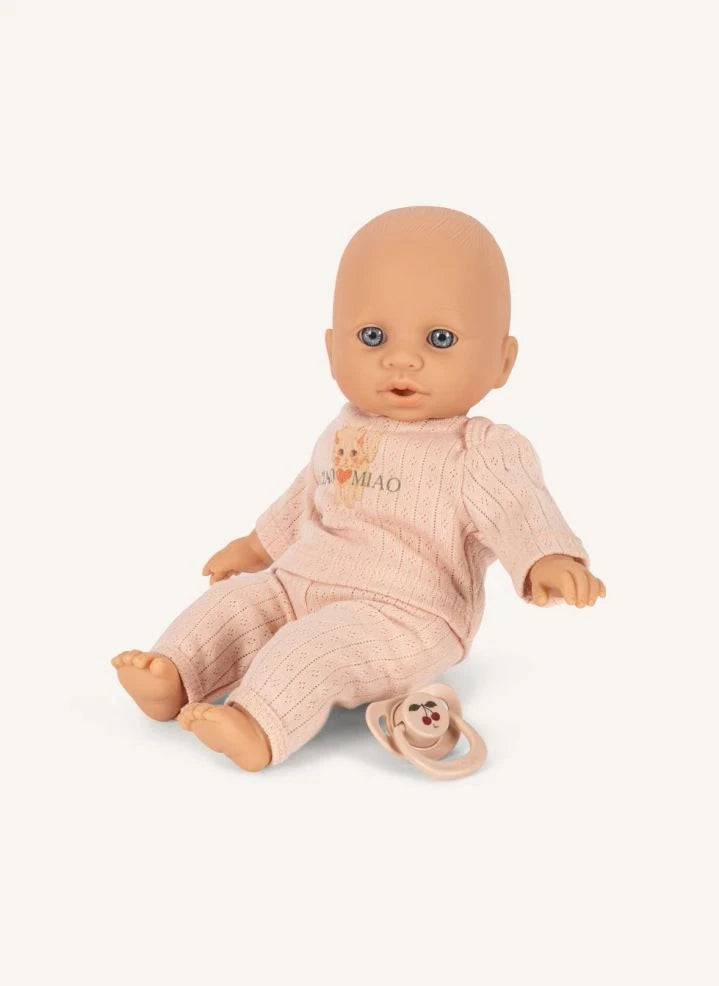 Konges Sløjd - Cattie Baby in Pink Swaddle