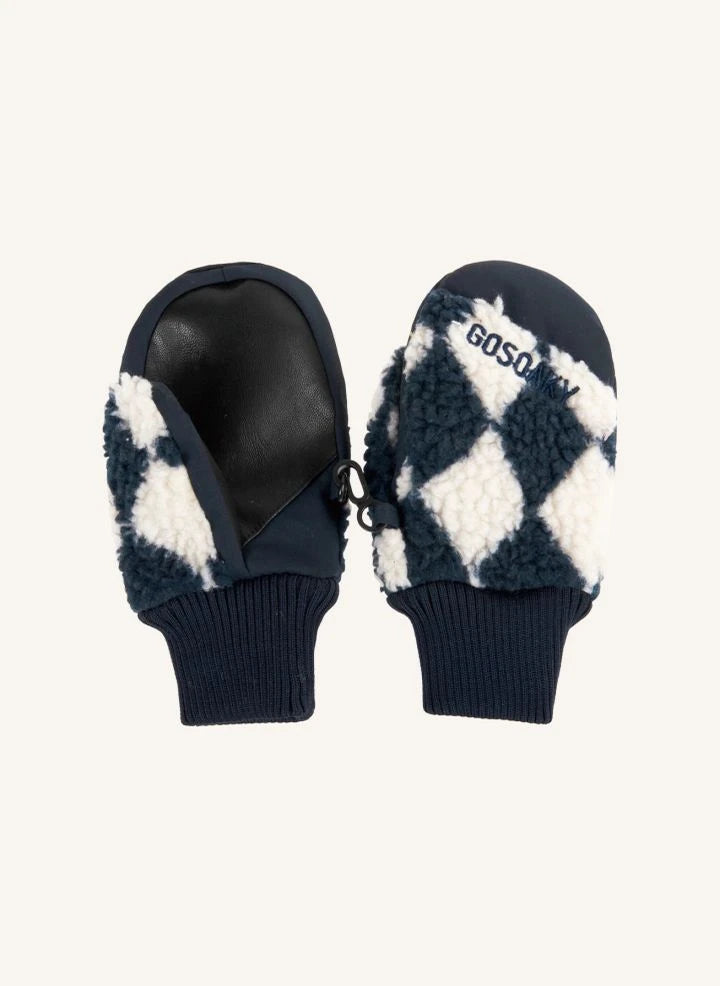 Gosoaky - Donkey Work Fleece Gloves | Blue