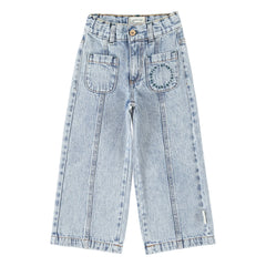 Piupiuchick - Flare Jeans | Light Blue