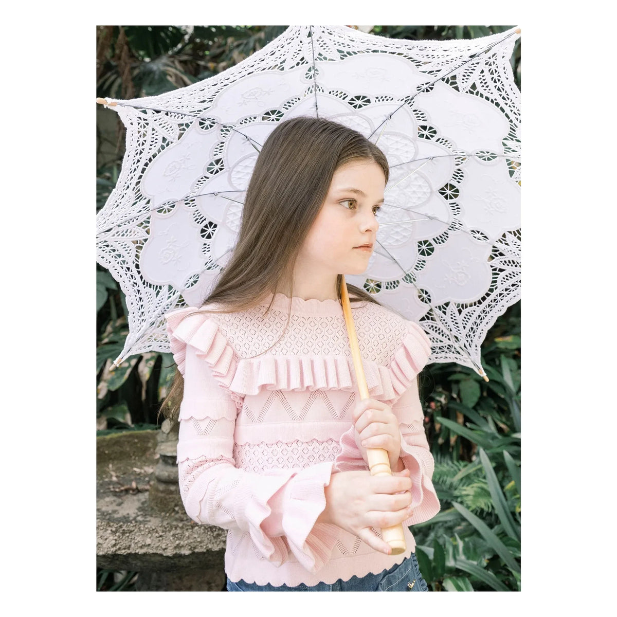 Tutu du Monde - Forget Me Not Thin Knit Sweater | Dusty Pink
