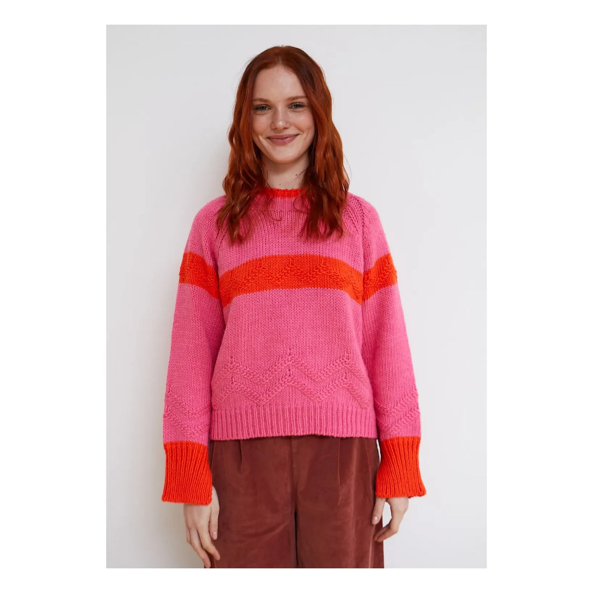 Dr Bloom - Caramelo Jersey Sweater | Pink