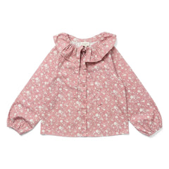 Louis Louise - Angele Fleurie Blouse | Pink