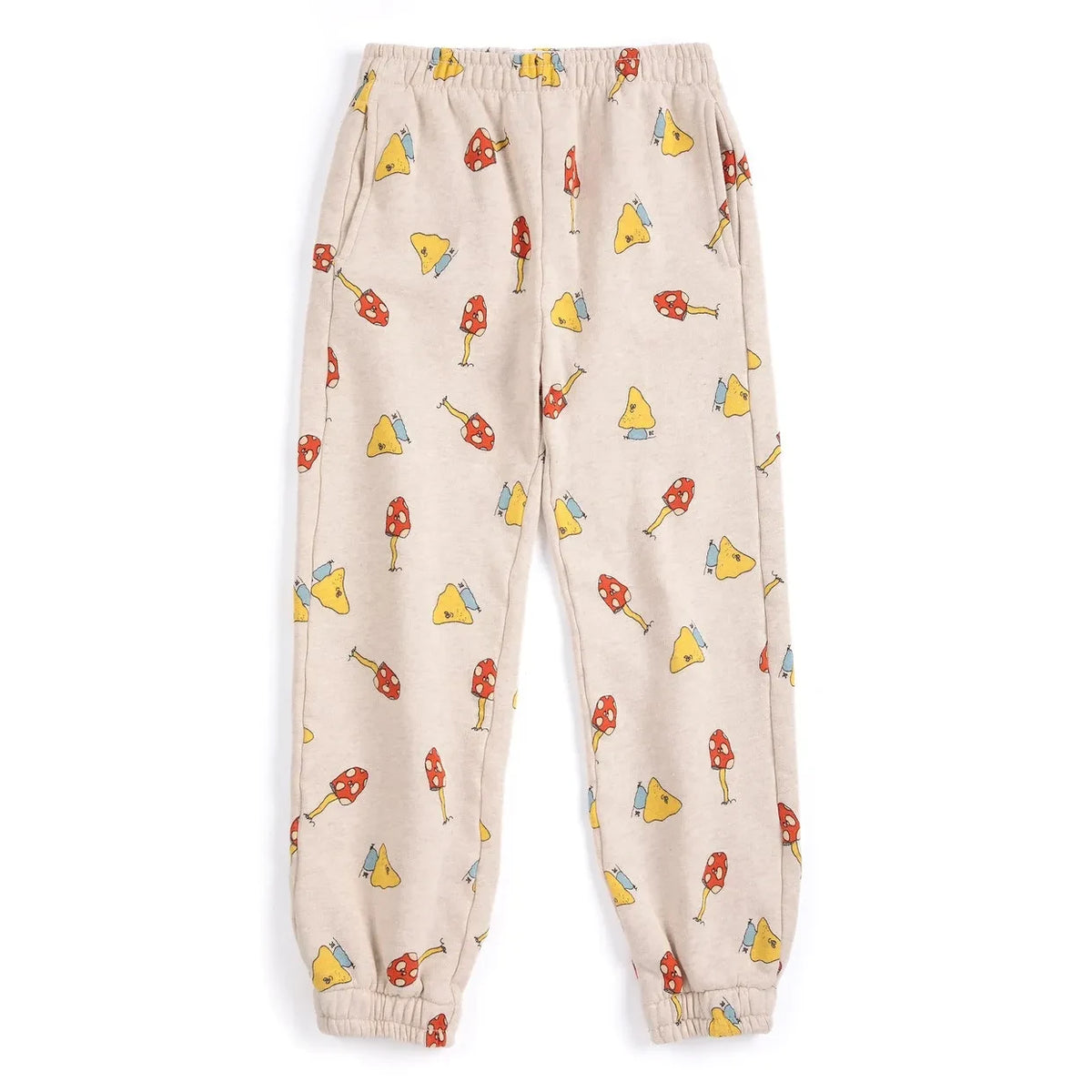 Bobo Choses - Organic Cotton Mushroom Jogger | Ecru