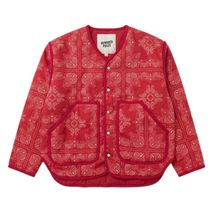Hundred Pieces - Malya Bandana Jacket | Dark Red