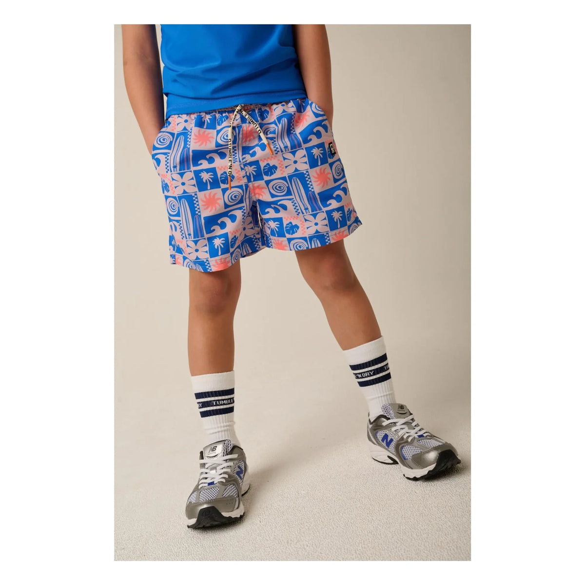 Tumble N'Dry - Santos Recycled Fiber Swimsuit Shorts | Blue