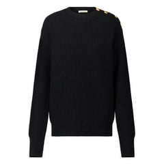 Laurence Bras - Wool Bobbin Sweater | Black