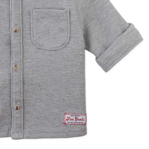 Gingersnaps - Alessandro Bébé Piqué Shirt | Gray