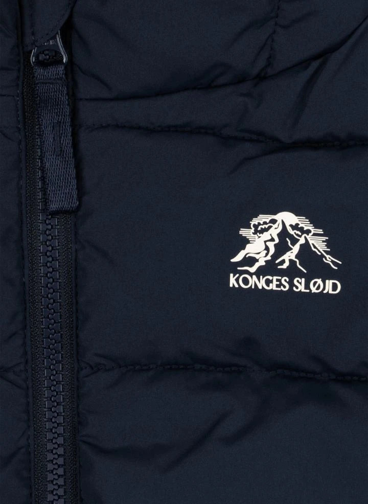 Konges Sløjd - Alpi Recycled-Fiber Puffer Jacket | Night Blue