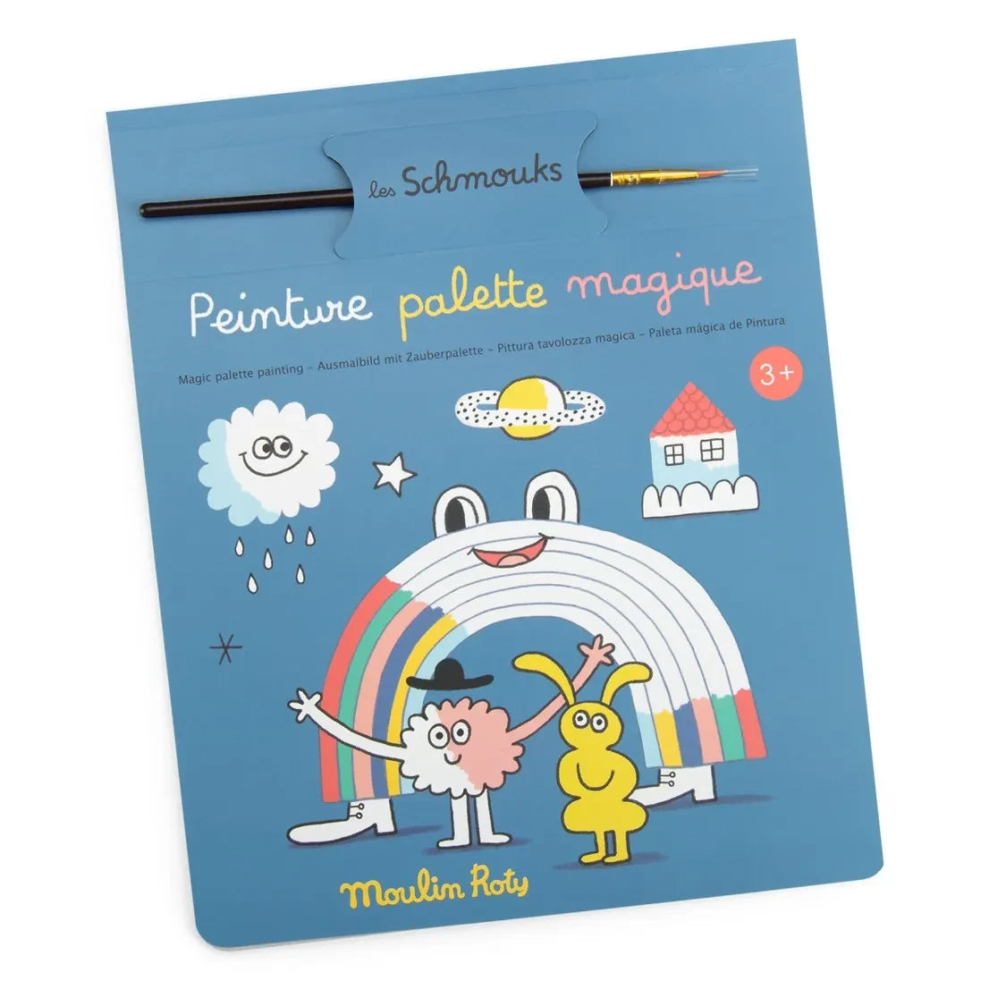 Moulin Roty - The Schmouks Coloring Sketchbook