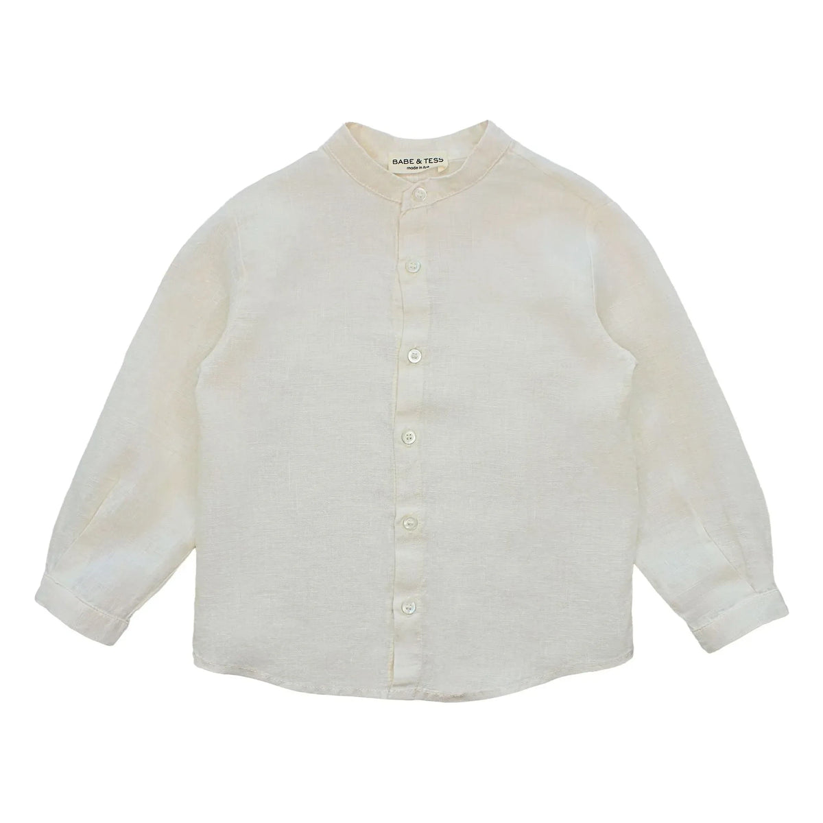 Babe & Tess - Coreana Linen shirt | Natural