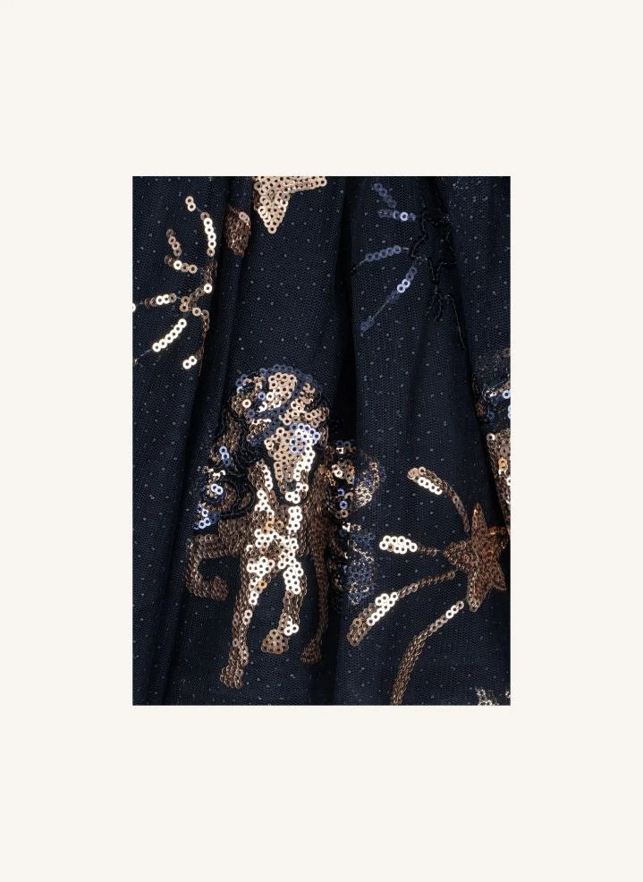 Konges Sløjd - Yvonne Stars Tulle Skirt | Navy