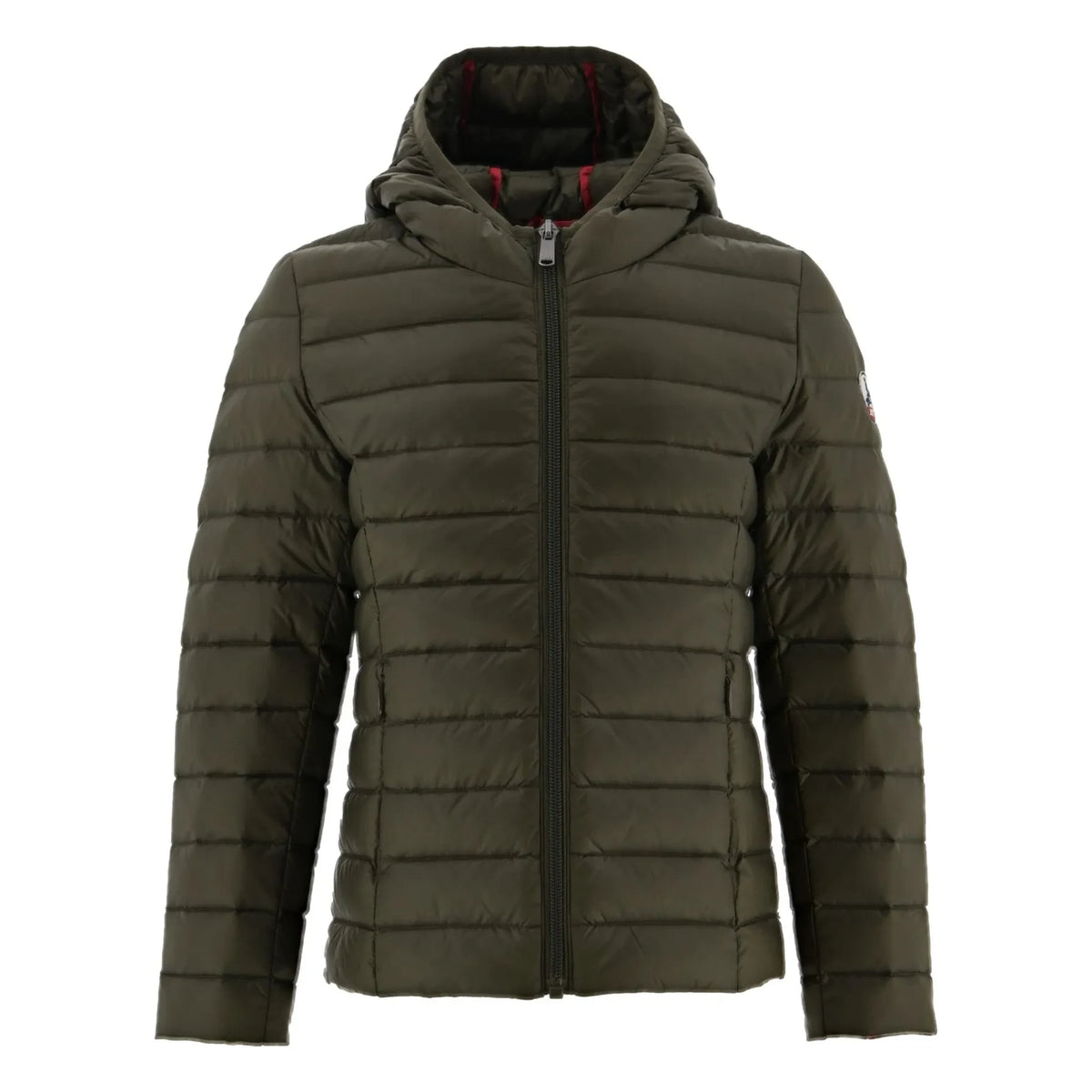 Jott - Carla Hooded Down Coat | Dark Khaki