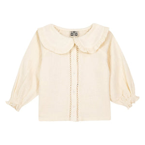 Bonton - Fig Peter Pan Collar Blouse | Ecru