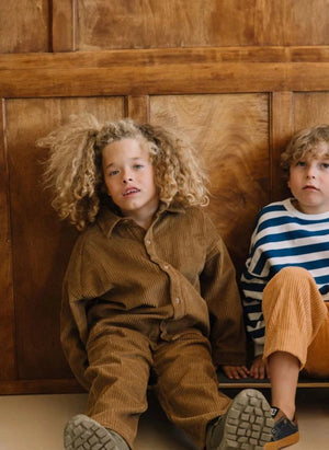 We Are Kids - Johnny Velvet Shirt | Brown
